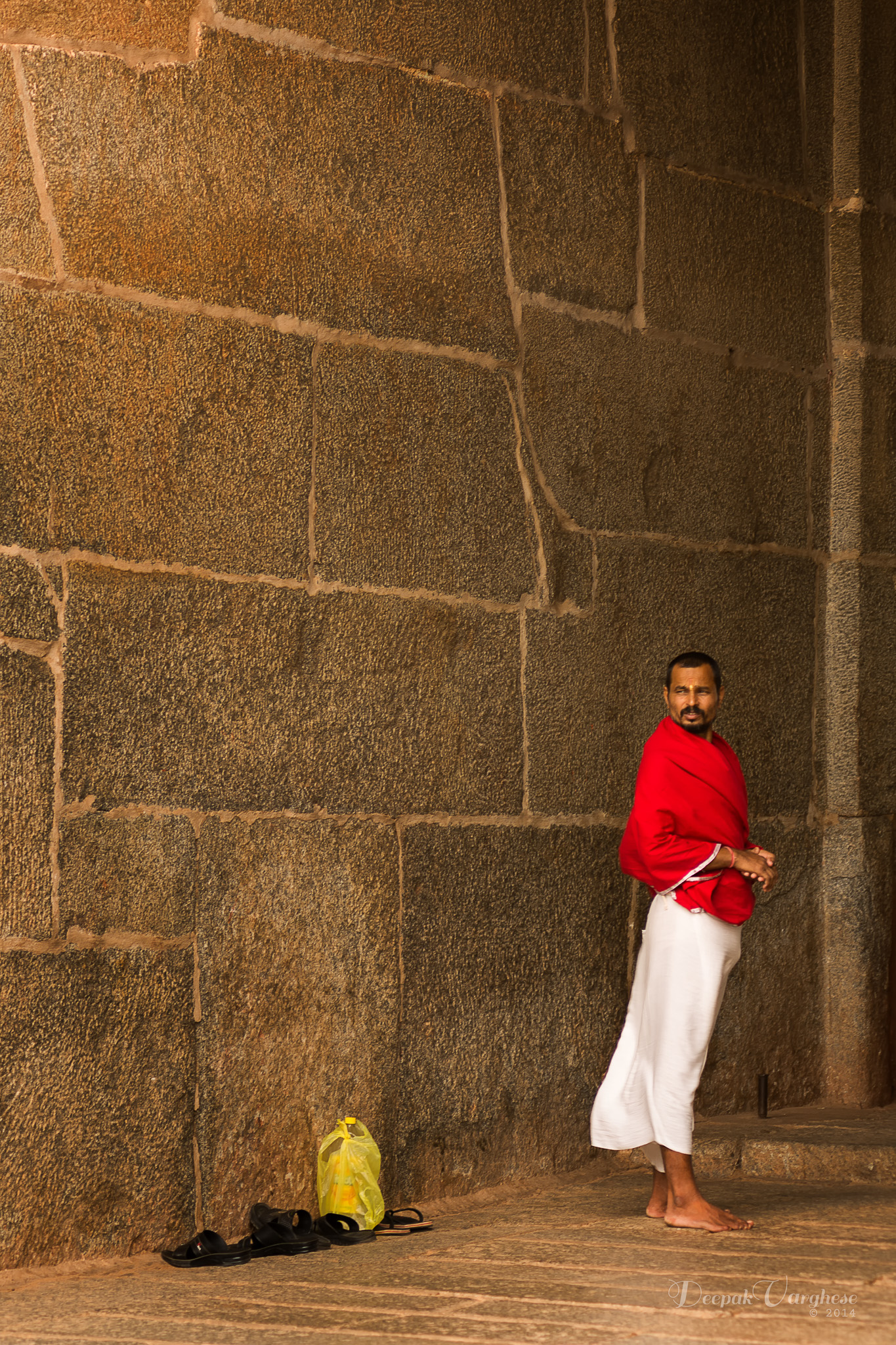 Carved Pillars — Heritage print